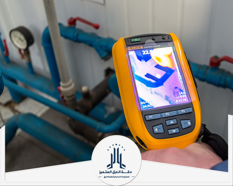 في شركة دقة العزل المتميز يقوم باتسخدام احدث الادوات بتقنيات عاليه الجوده