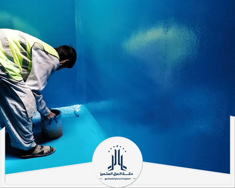 في دقة العزل المتميز يقوم باستخدام بويه لتلوين الاسطح