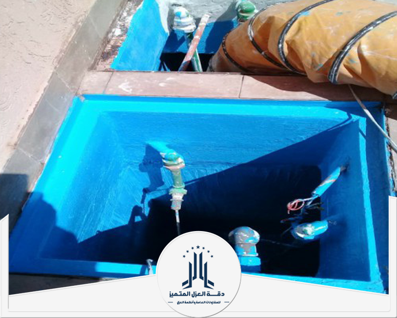 عزل خزانات المياه بنجران 